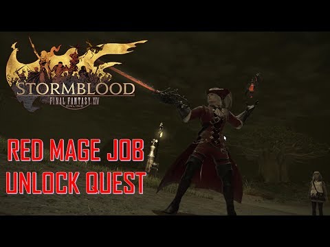 Final Fantasy XIV: Stormblood - Red Mage Job Unlock Quest