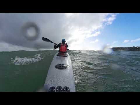 Paddling with the wing foilers -  Epic surfski V7 4/4