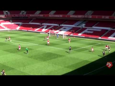 Forest 3-1 Blades U23s - United's goal