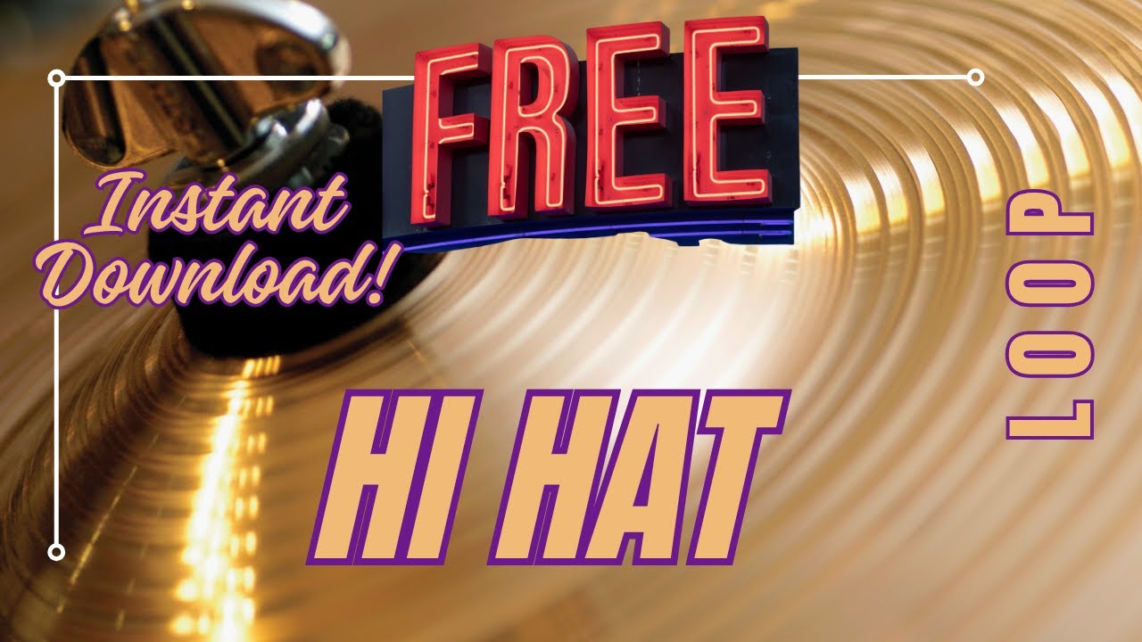 🎁 FREE Hi-Hat Loop for All Genres | Hip Hop, Rap, Pop, Rock, & More!