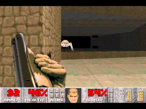 Doom II (100%) Walkthrough (Map23: Barrels O' Fun)