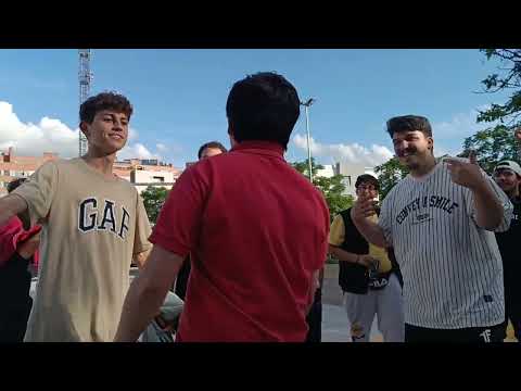 TANQUECRACK Y MPZ VS NITHOS Y DOBLES (BATALLA ÉPICA 😂🔥) FILTROS MADRIDDELUXE BATTLE