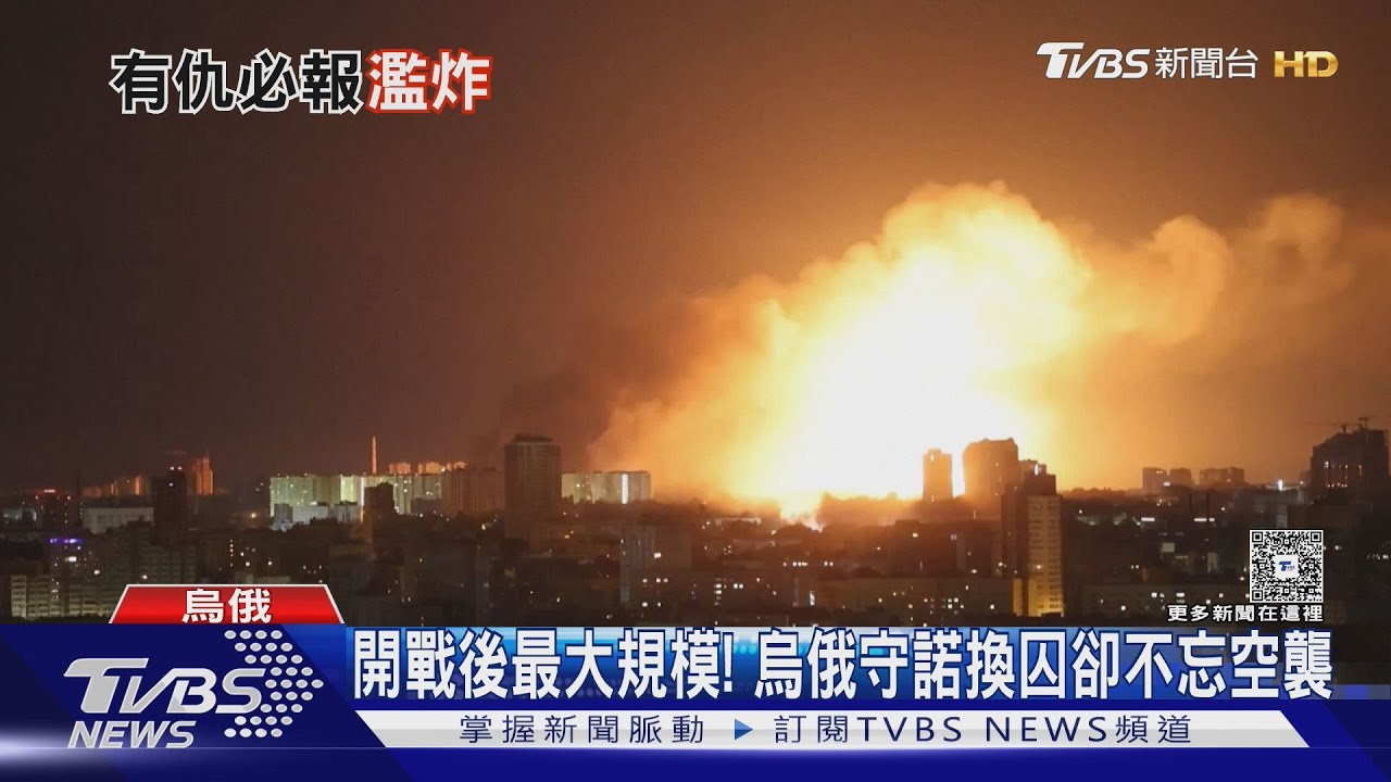邁向和平? 烏俄開戰後最大規模換囚 俄無人機卻夜襲基輔