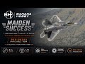 MAIDEN SUCCESS JetRuler 2 1M F 22 Raptor Takes Flight For The First Time