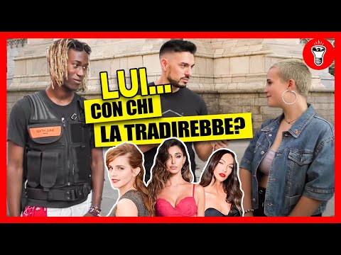 Lui con Quale Celebrità Tradirebbe La Sua Ragazza? - [La Lavagnetta Distruggi-Coppie] - theShow