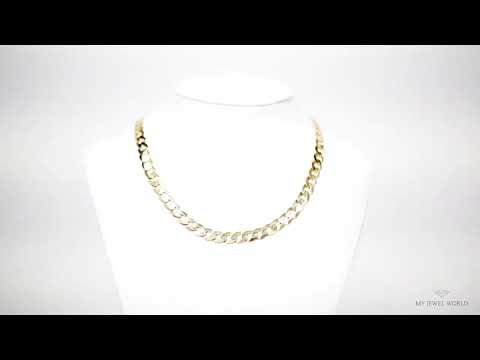 000185 - 9ct Yellow Gold 24 Inch Curb Chain 34.7g