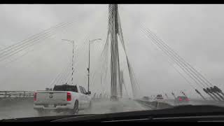 【車載動画】バンクーバー高速道路 雨天 未編集 片道パート① 2022年 HD