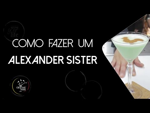 How to make an Alexander Sister | COCKTAIL TEAM