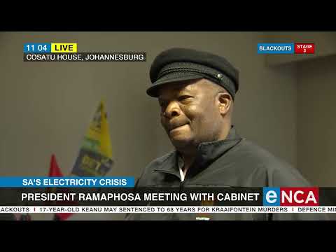 Cabinet meeting over blackouts