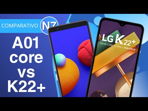 Samsung Galaxy A01 Core VS LG K22 Plus