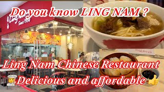 Do you know LING Nam ? Delicious & affordable please try it po!