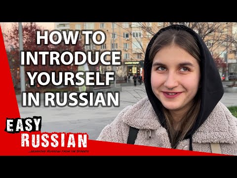 Introduce Yourself in Russian | Super Easy Russian 28