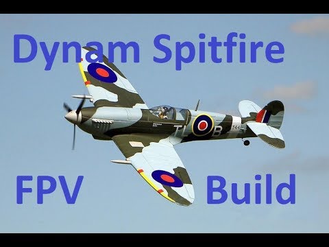 Dynam Spitfire Supermarine build part 2 - Wings & stuff