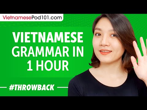 Vietnamese Grammar in 1 Hour