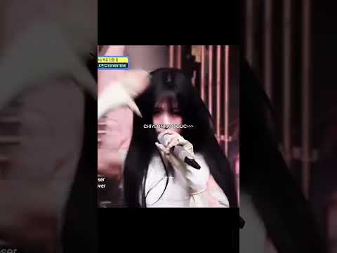 AHYEON CHIQUITA RAP WE GO UP LIVE AT M COUNTDOWN #kpop #mcountdown #ahyeon #chiquita