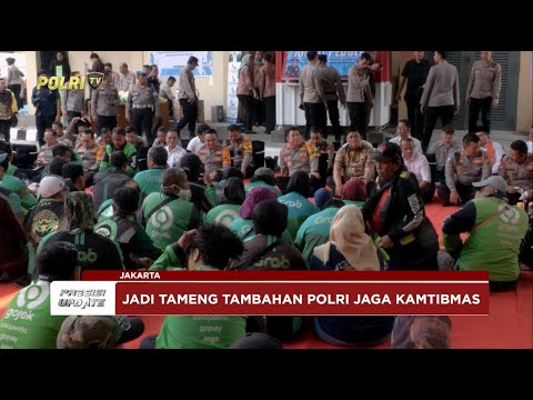 PRESISI UPDATE: POLDA METRO JAYA BENTUK OJOL KAMTIBMAS 27/09/2025 13.00