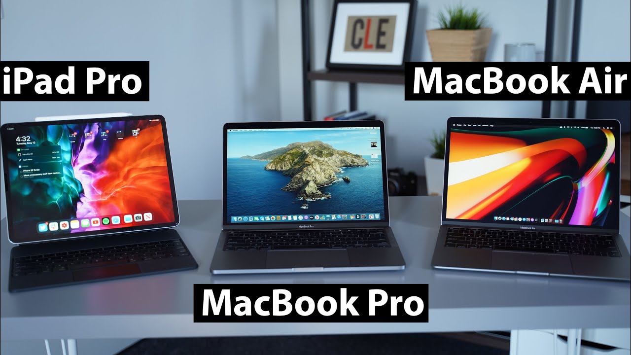 13" MacBook Pro vs 13" MacBook Air vs 12.9" iPad Pro - Which Should You Buy?