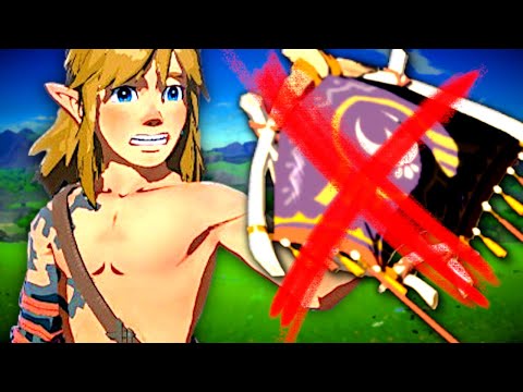 Can You Beat Zelda Tears of The Kingdom with NO PARAGLIDER?