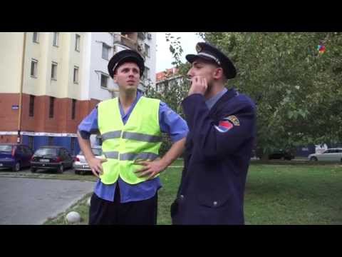 DNEVNJAK - Saobraćajni policajci i zaustavljanje stranca