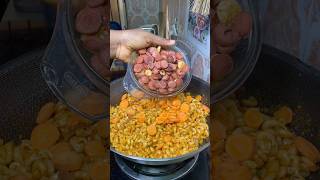 I made a pot of macaroni with #2500 for dinner #food #cooking #easyrecipe