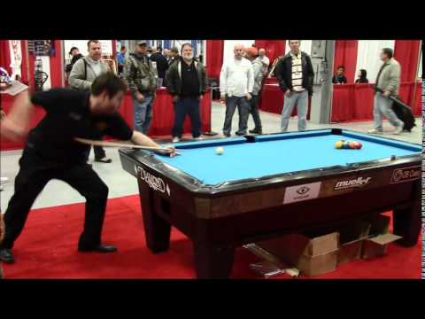Mike Dechaine 10 Ball Break on a Diamond 7ft Table at Super Billiards Expo 2014