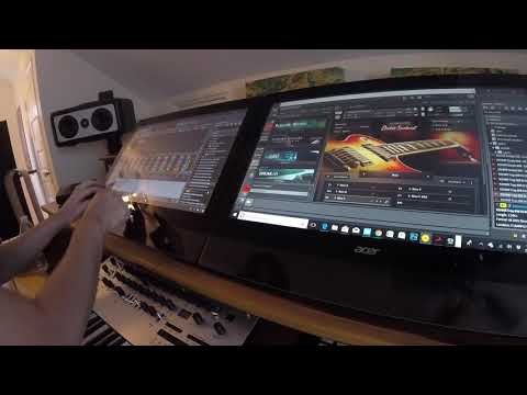 Dual Touchscreens with Bitwig DAW