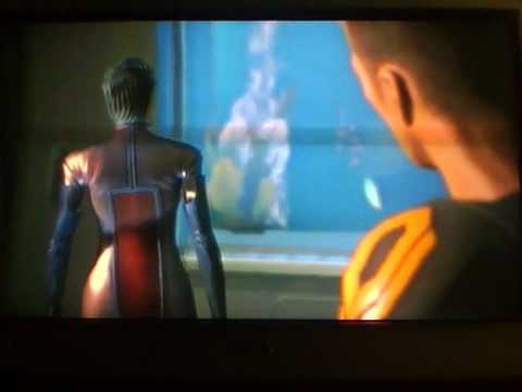 Mass Effect 2 - Lair of the Shadow Broker - Liara Romance scene Normandy.