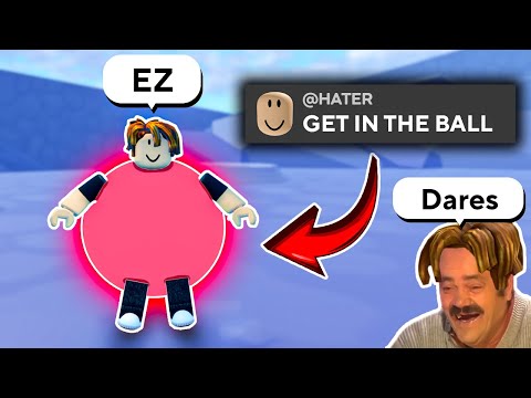 ROBLOX Blade Ball Funny Moments (DARES) #10