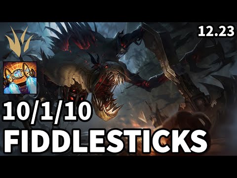 Fiddlesticks Jungle vs Kindred - KR Master | Patch 12.23