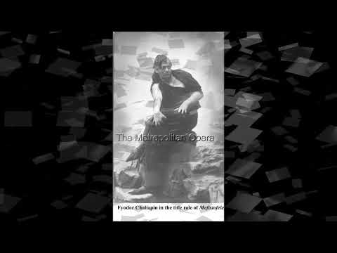 Fiodor Chaliapin & Mark Reizen in better sound: arias from Mefistofele (Boito) & Faust (Gounod)