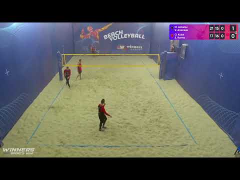 11:05 M. Anhelov / V. Antoniuk - O. Kulyk / S. Borets 11.01.2023 | Winners Beach Volleyball