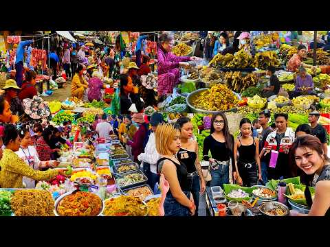 Compilation Traditional Food Market & City Night Market - Best CAMBODIAN Street Food Review 2026
