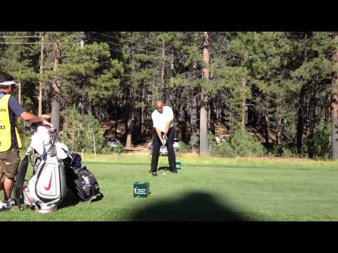 Charles Barkley Nice Tee Shot