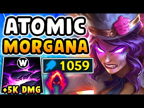 I made the enemy Karma RAGE QUIT with my 1059 AP Morgana Jungle