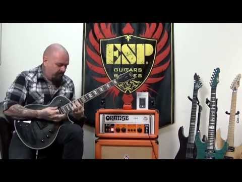 ESP LTD EC-1000 ET Demo Evertune FM See Thru Black 2015 Electric Guitar