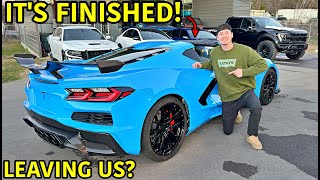 Rebuilding A Wrecked 2023 Corvette C8 Part 16!!!