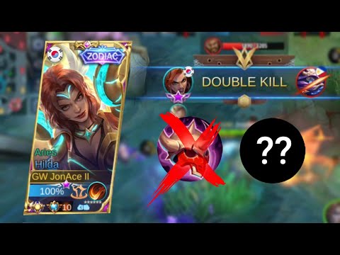 TOP GLOBAL HILDA TANK | HILDA BEST BUILD 2021 | HILDA GAMEPLAY | HILDA GUIDE | JonAce - MLBB