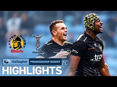 Exeter v Harlequins - HIGHLIGHTS | The Game of the Year?! | Gallagher Premiership 2022/23