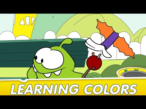 Learning colours with Om Nom: Super Noms: Portals Attack