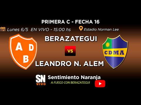 Berazategui vs. Leandro N. Alem en VIVO - Primera C | Fecha 16 - Apertura 2024