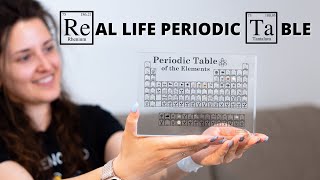 Nuclear Physicist Unboxes and Reviews a Real Life Periodic Table and MORE!