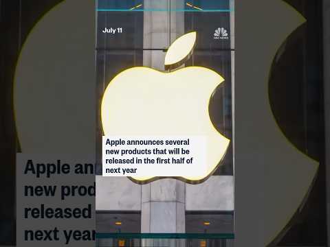 Apple announces several new products that will be released in the first half of next year