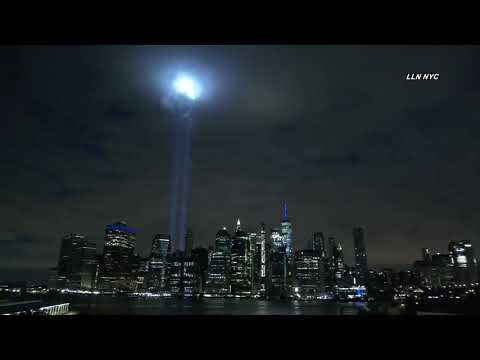 FDNY Dispatch 9/11 Radio Audio w/ Tribute in Lights (2020 Version)