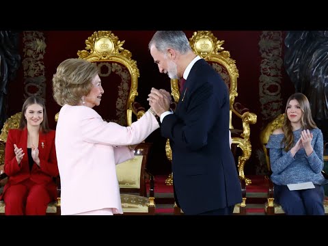 Princess Leonor & Infanta Sofía LIVE at Royal Commemoration | Golden Fleece Ceremony 2025