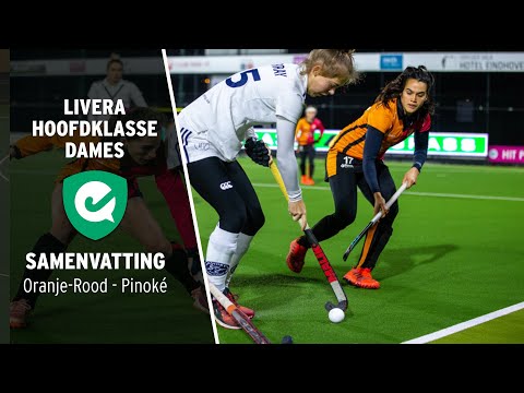Samenvatting HK Dames Oranje-Rood - Pinoké (3-0)