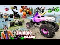 Monster Jam INSANE Zombie Island Adventure 3 | Racing, Freestyle, and High Speed Jumps