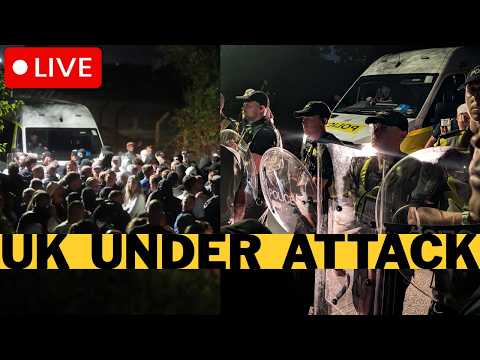 LIVE: UK Borders Collapse - Protesters CLASH With Police - Illegal Migrants Invade England