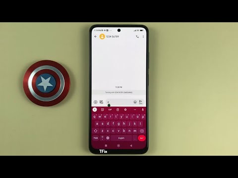 How to change the keyboard interface and color on Xiaomi Redmi Note 11 Android 12
