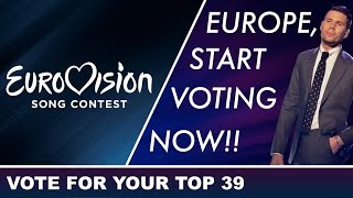 (CLOSED) Eurovision 2017 - VOTE for your top 39!