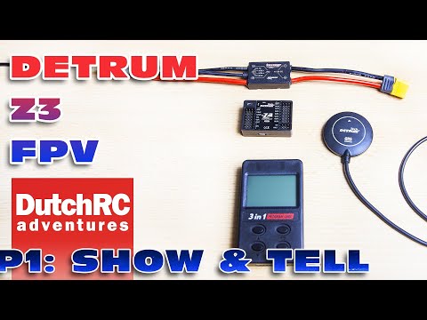 Detrum Z3 FPV Airplane Stabelizer with GPS - P1: Overview